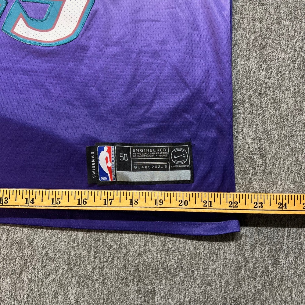 Nike Utah Jazz Donovan Mitchell 45 Purple Mountain Swingman Jersey Mens 50 Large - Picture 7 of 11
